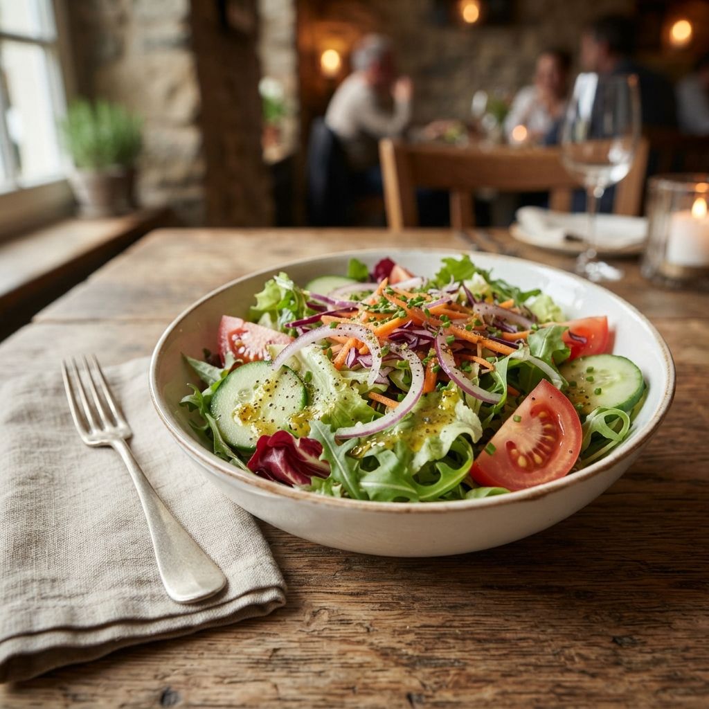 Gemischter Salat mit Vinaigrette