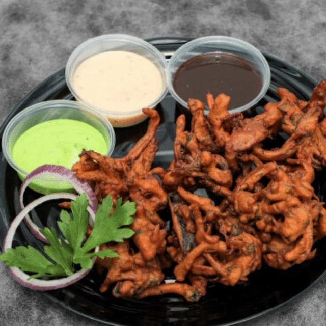 Pakora portion
