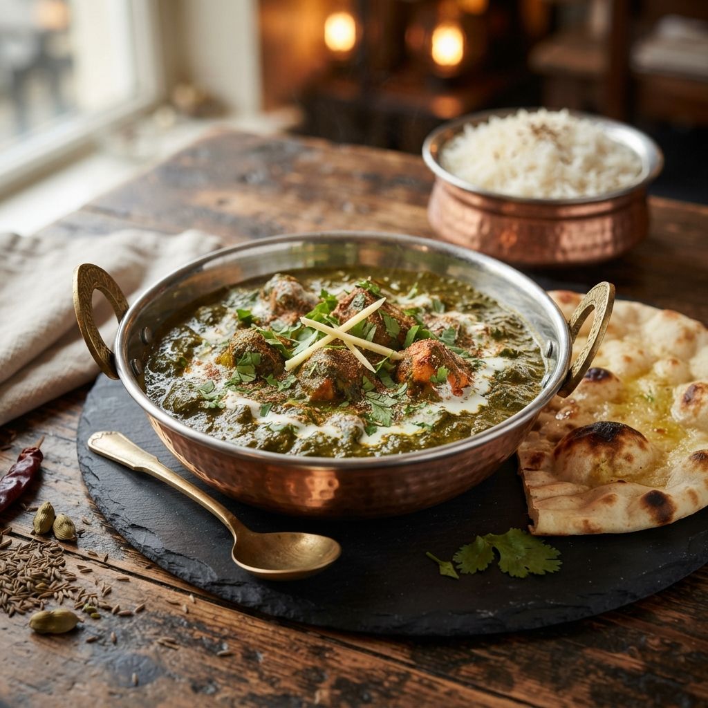 Palak chicken