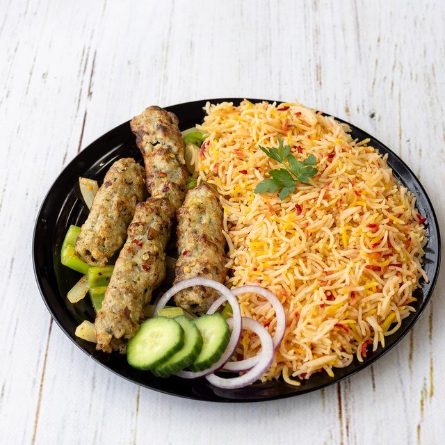 Seekh kebab menu