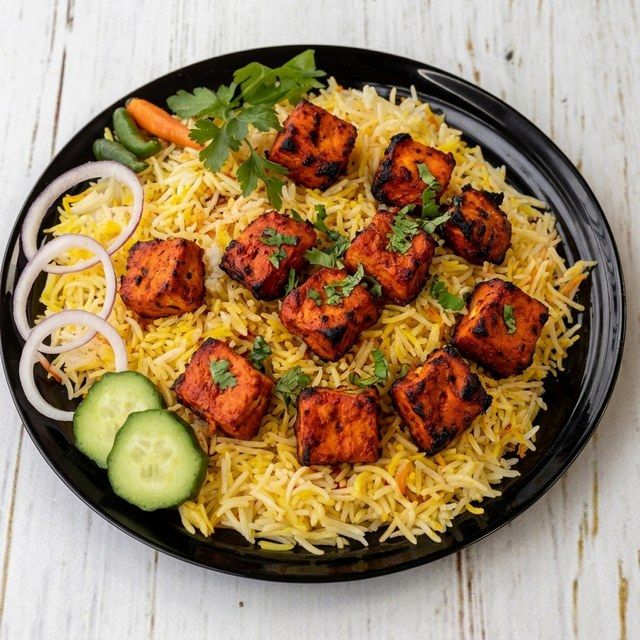 Chicken tikka biryani