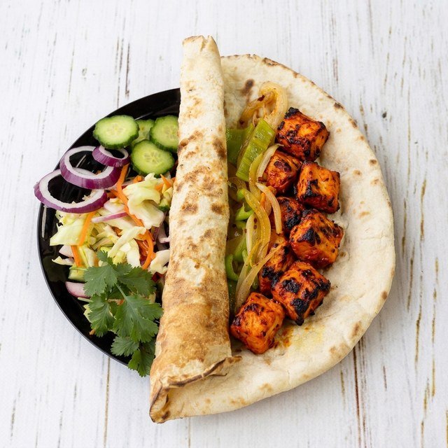 Chicken tikka wrap