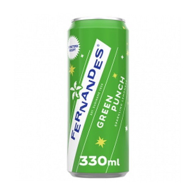 Fernandes Green Punch Sparkling Lemonade 330 ml