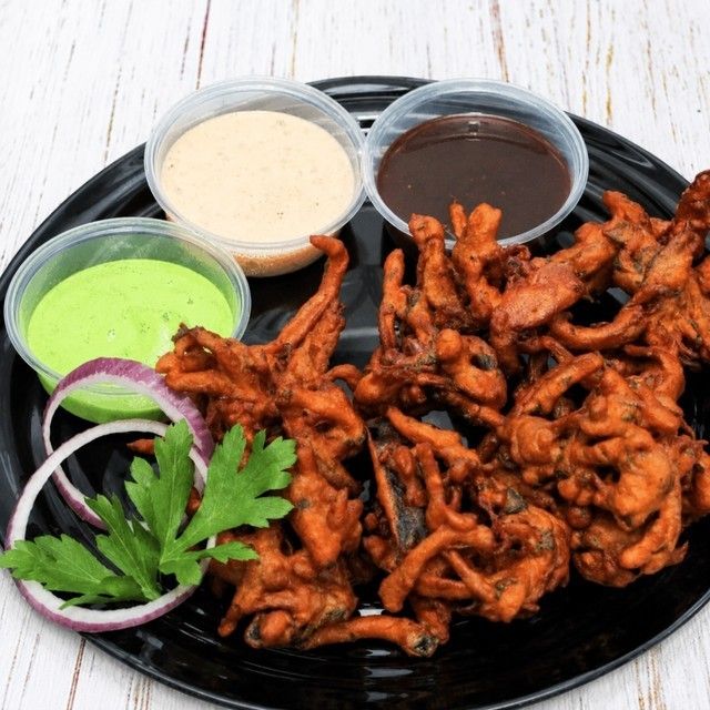 Pakora portion