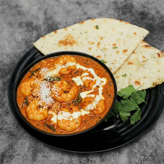King prawn curry