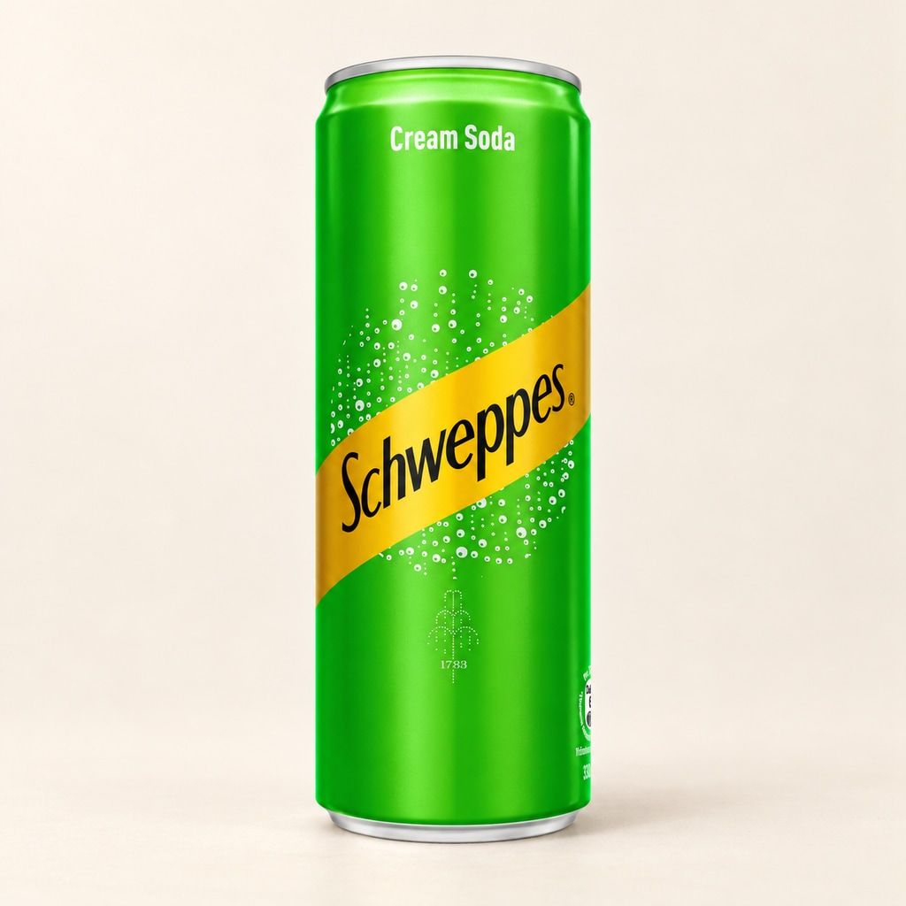 Schweppes cream soda