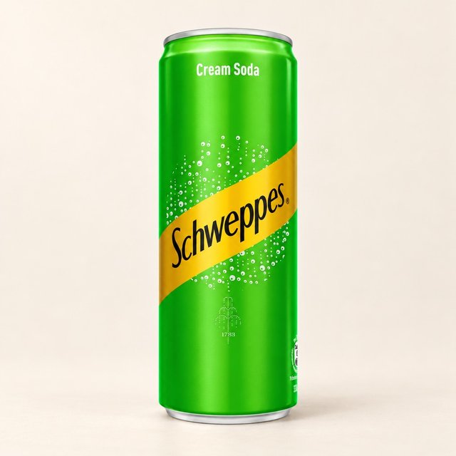 Schweppes cream soda