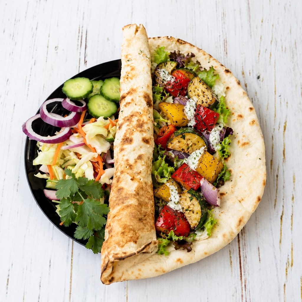 Veggie mix wrap