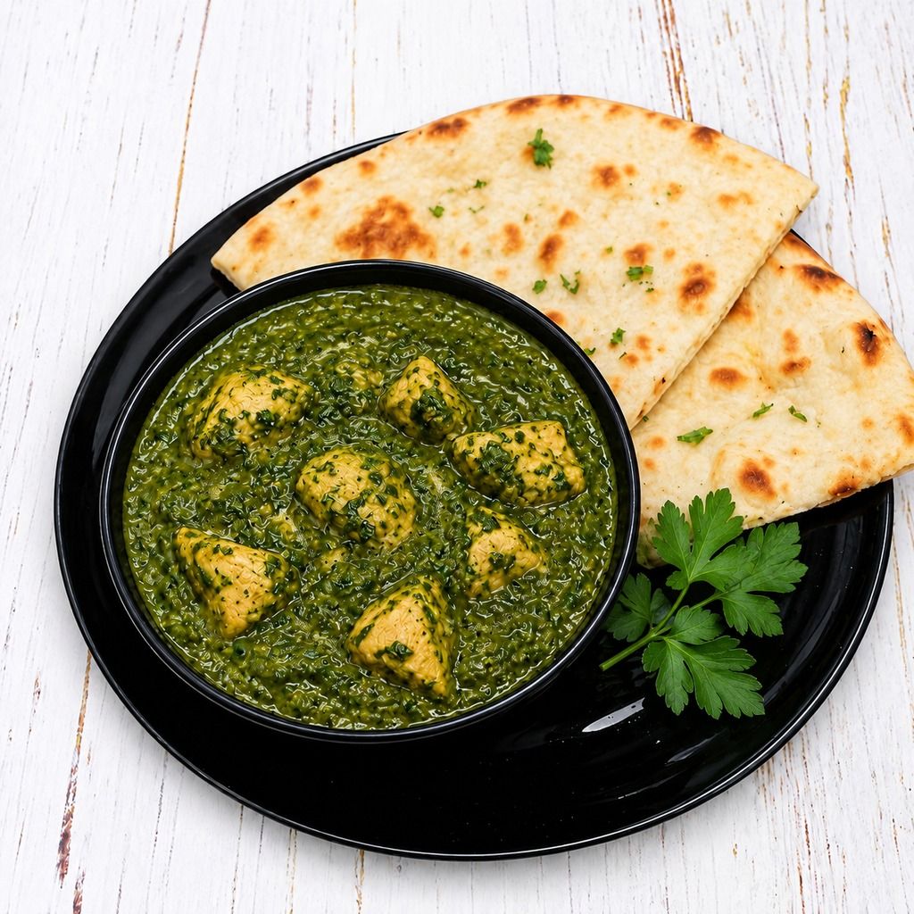 Palak chicken
