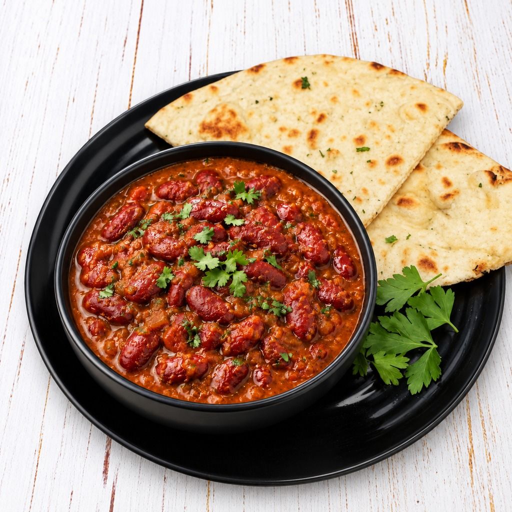 Red kidney beans curry (rajma)