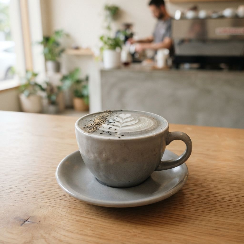 Black Sesame Latte