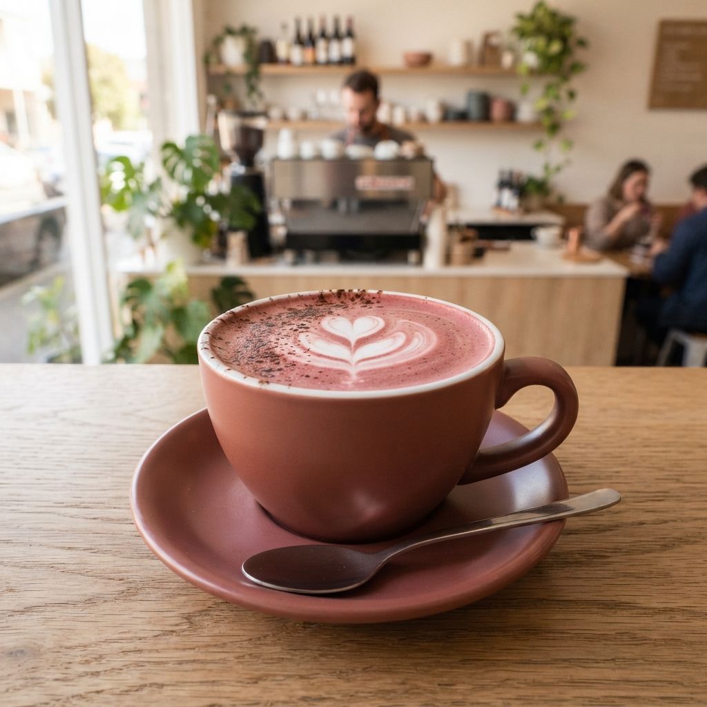 BEETROOT & CACAO LATTE