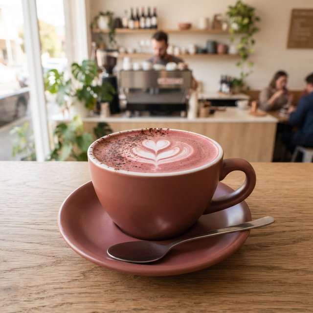 BEETROOT & CACAO LATTE