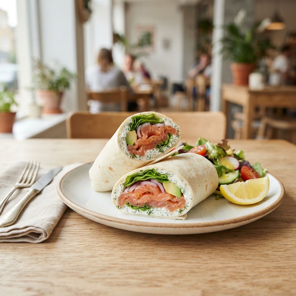 Zalm wrap