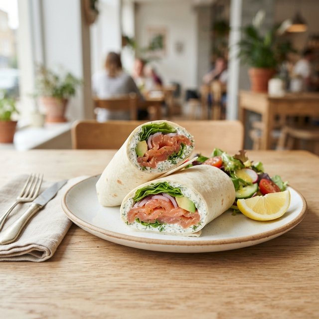 Zalm wrap