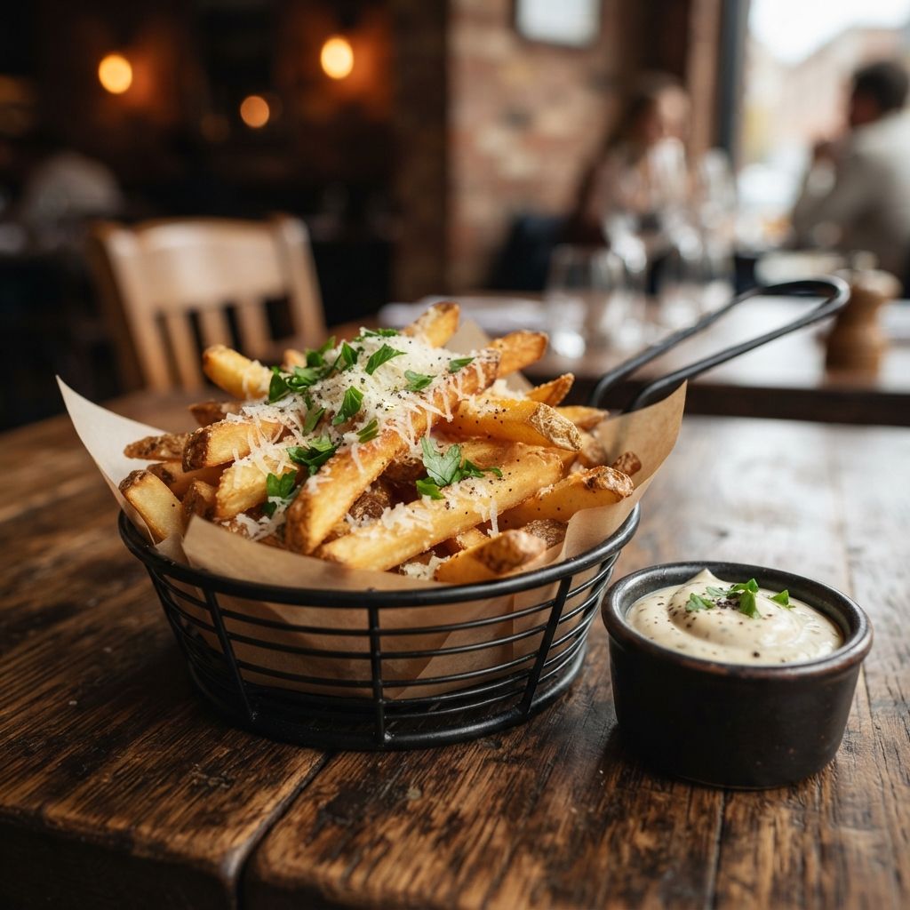 truffle and parmesan fries