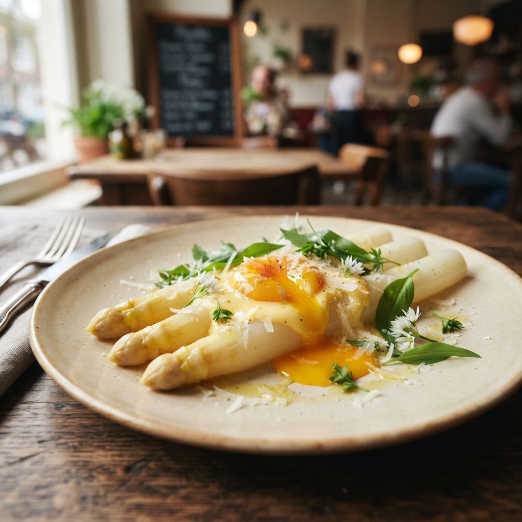 Witte asperge