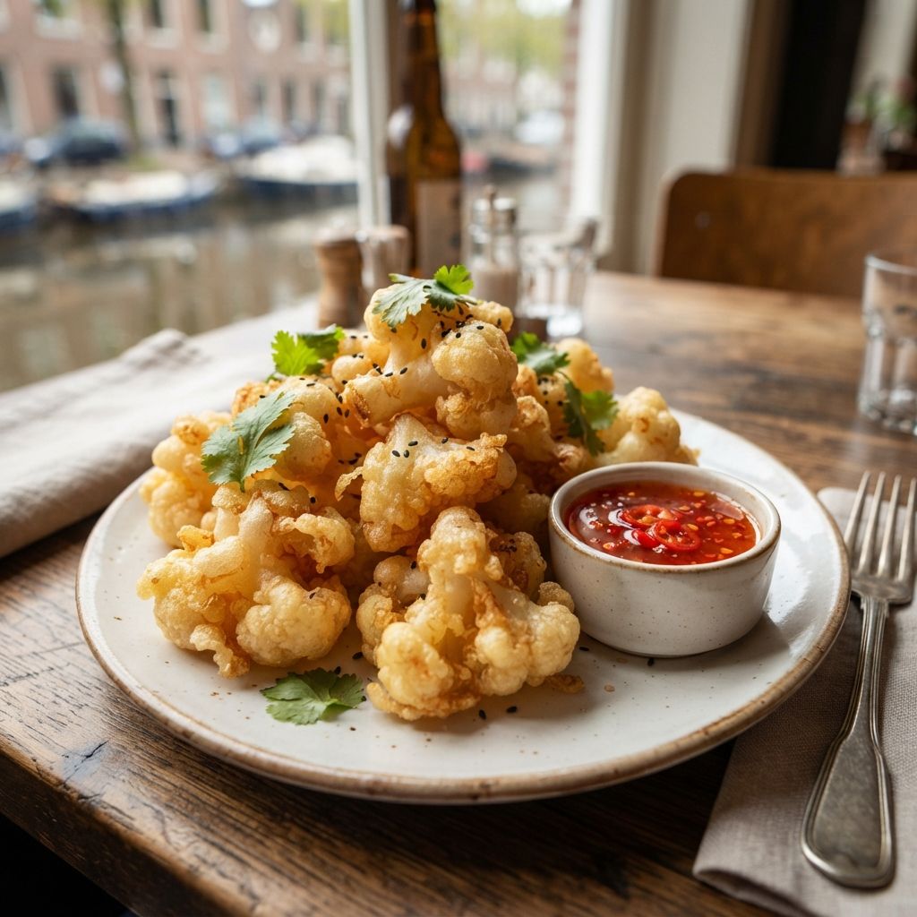 Bloemkool Tempura