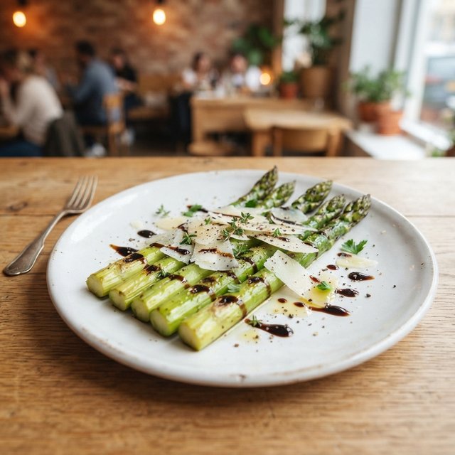Groene asperges