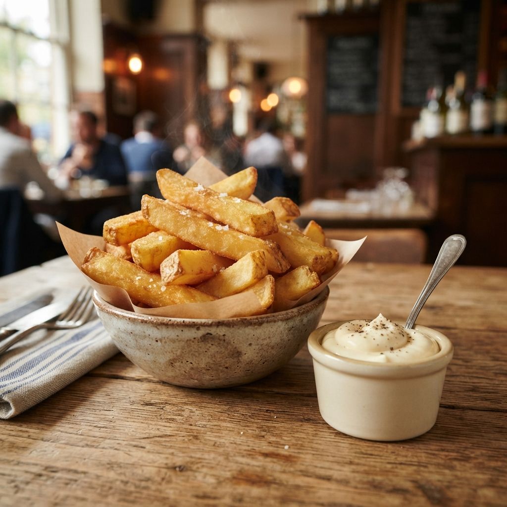 Boeren frites met mayonaise (groot)