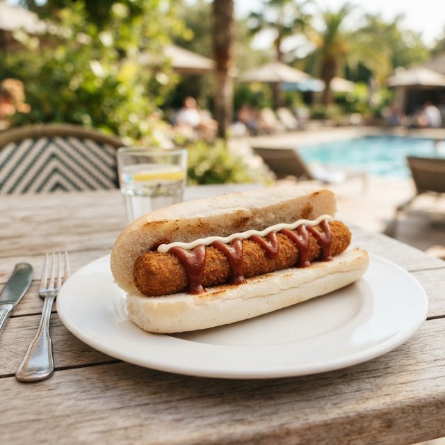 Broodje frikandel