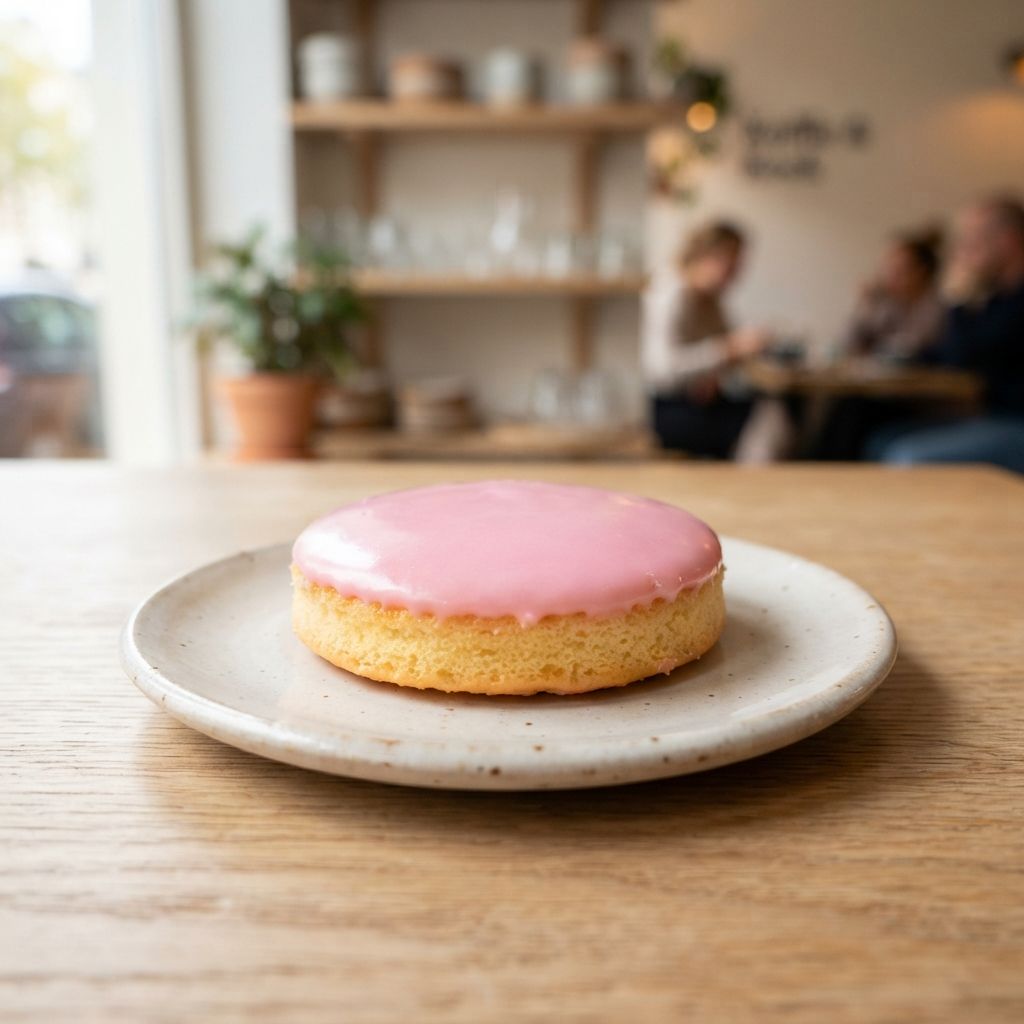 Roze koek