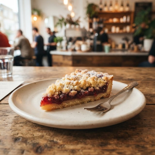 Jam crumble (V)
