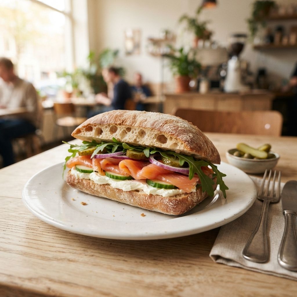 Smoked salmon