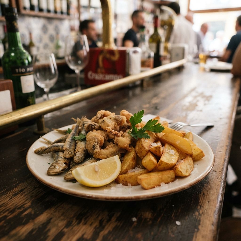 “pescaito” frito & patatas