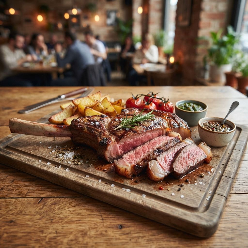 Tomahawk steak