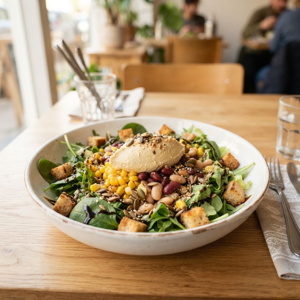 Veganistische salade