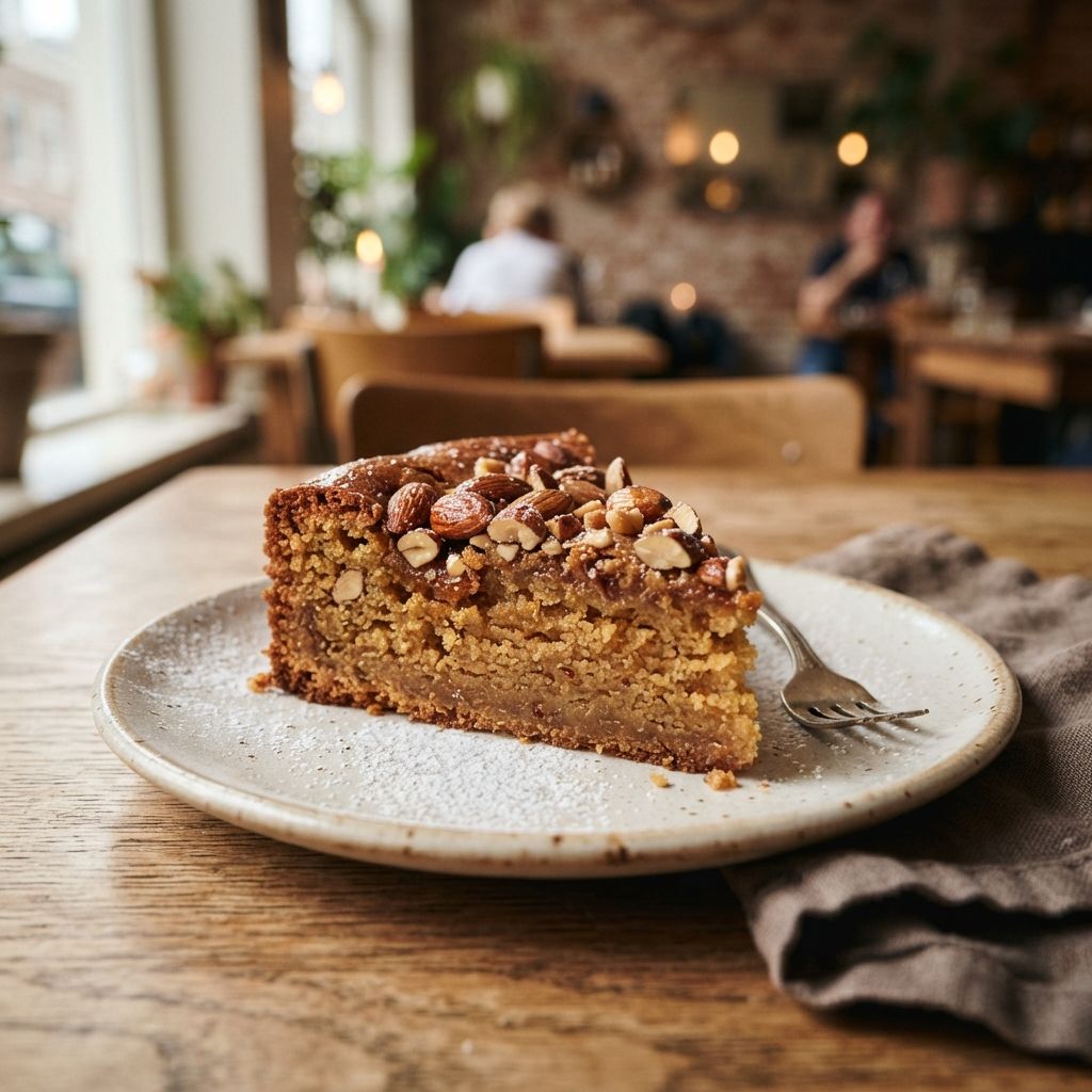 Boterkoek met noten / Buttercake with nuts