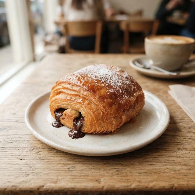 Chocolade croissant