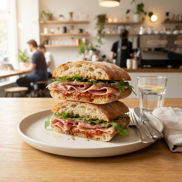 Prosciutto sandwich