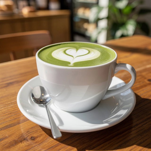 Matcha latte soja