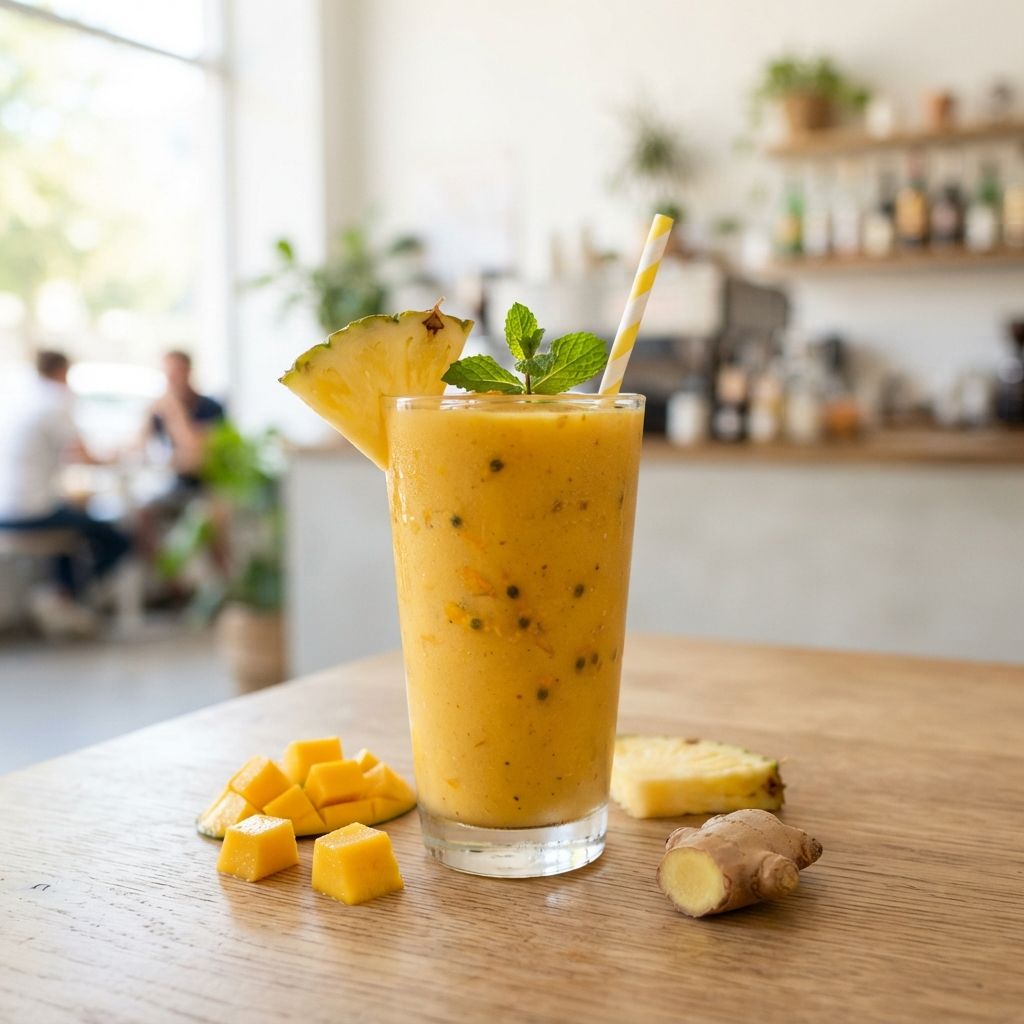 Ginger Tropical smoothie