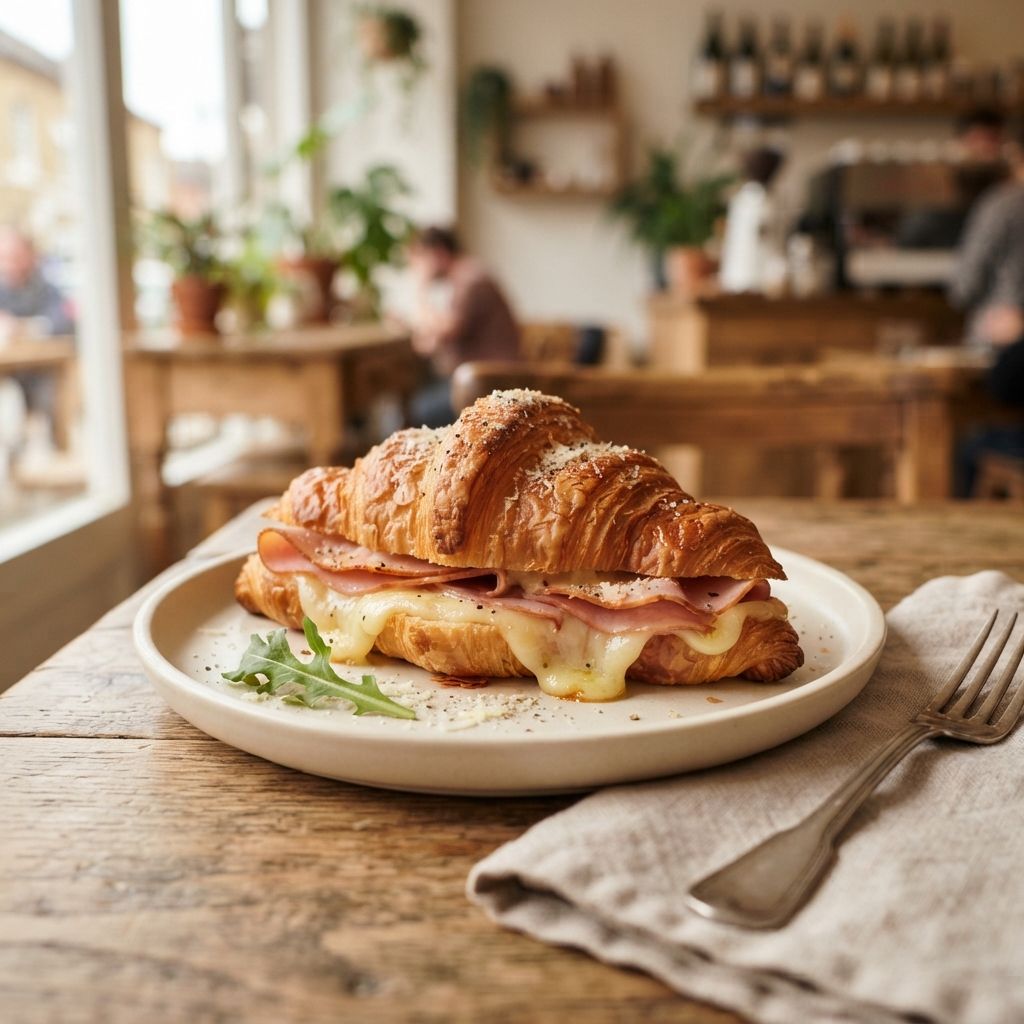 Ham-Kaas Croissant / Kaas Croissant