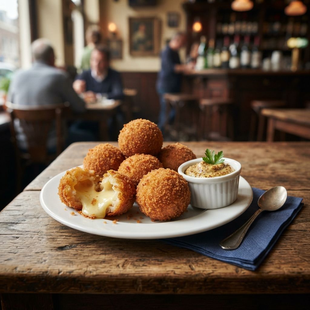 Kaasbitterballen 6 st
