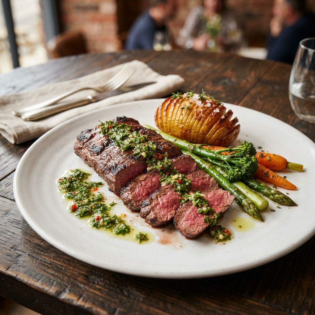 Flat iron steak