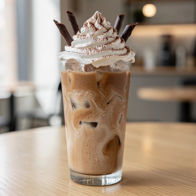 Iced Chocolate Love Latte