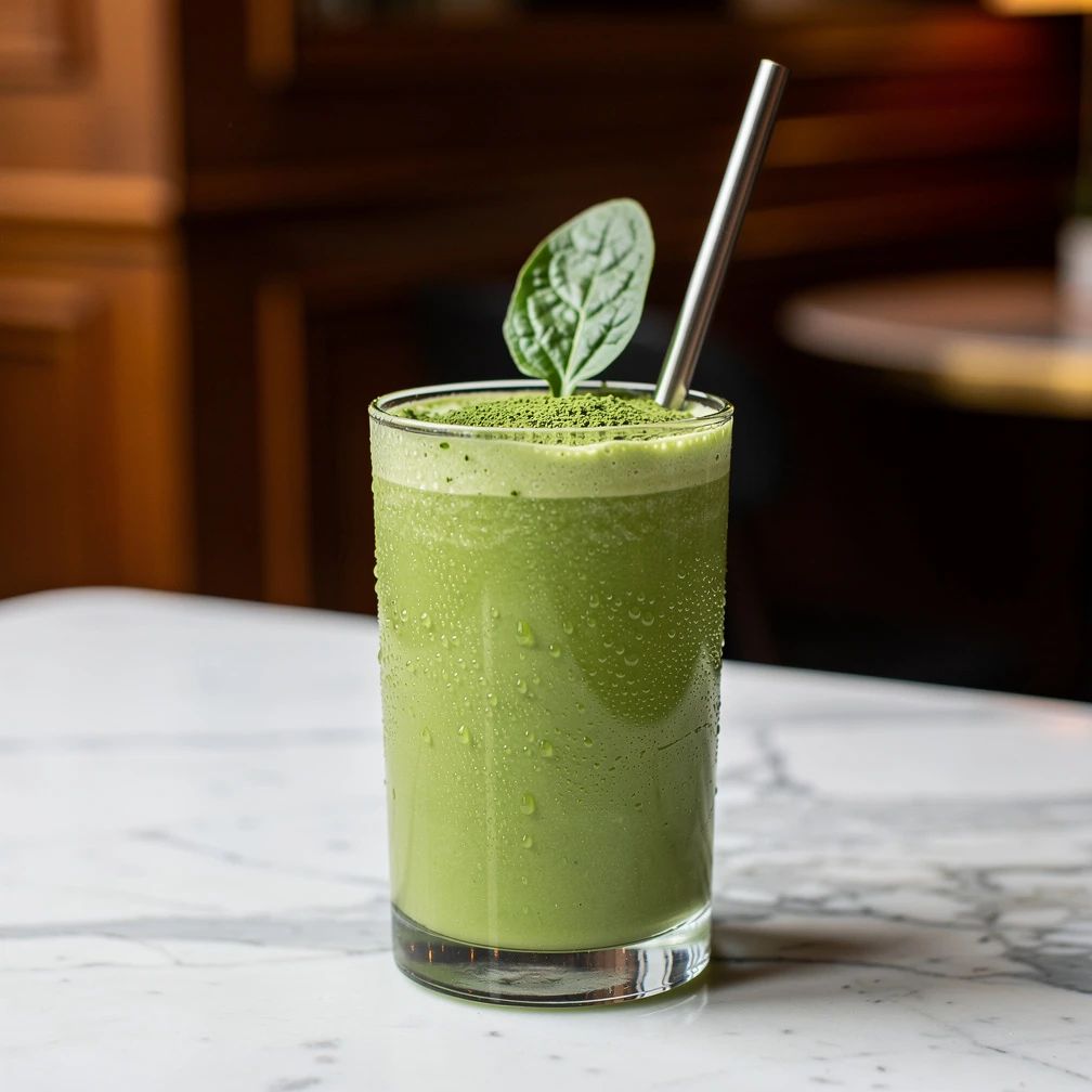 Lovely green (avocado, mango, spinazie, tarwegras en broccoli)