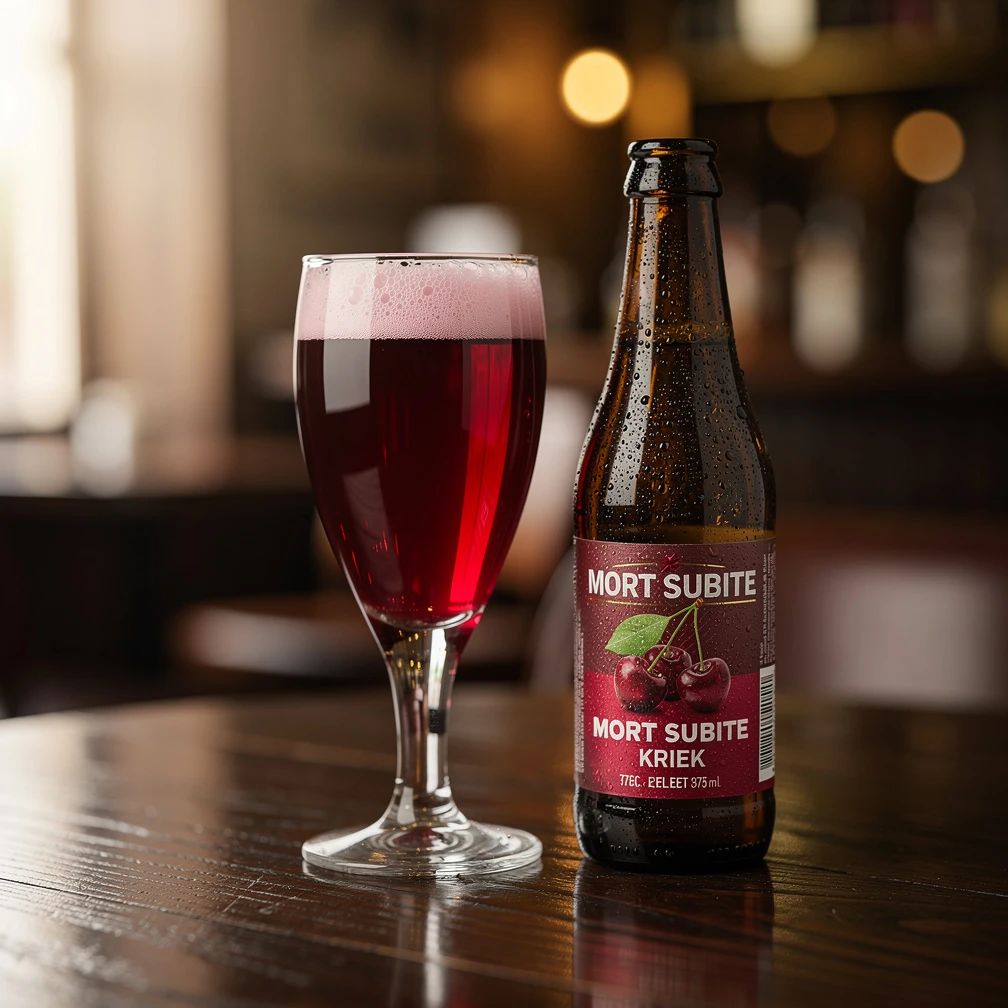 Mort Subite Kriek (fruitig kersenbier)