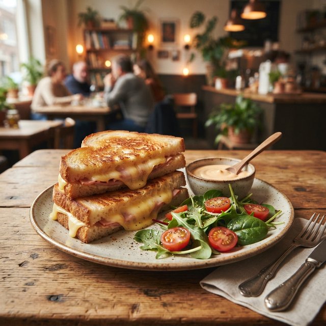 "Flinke" Croque Ham en/of Kaas