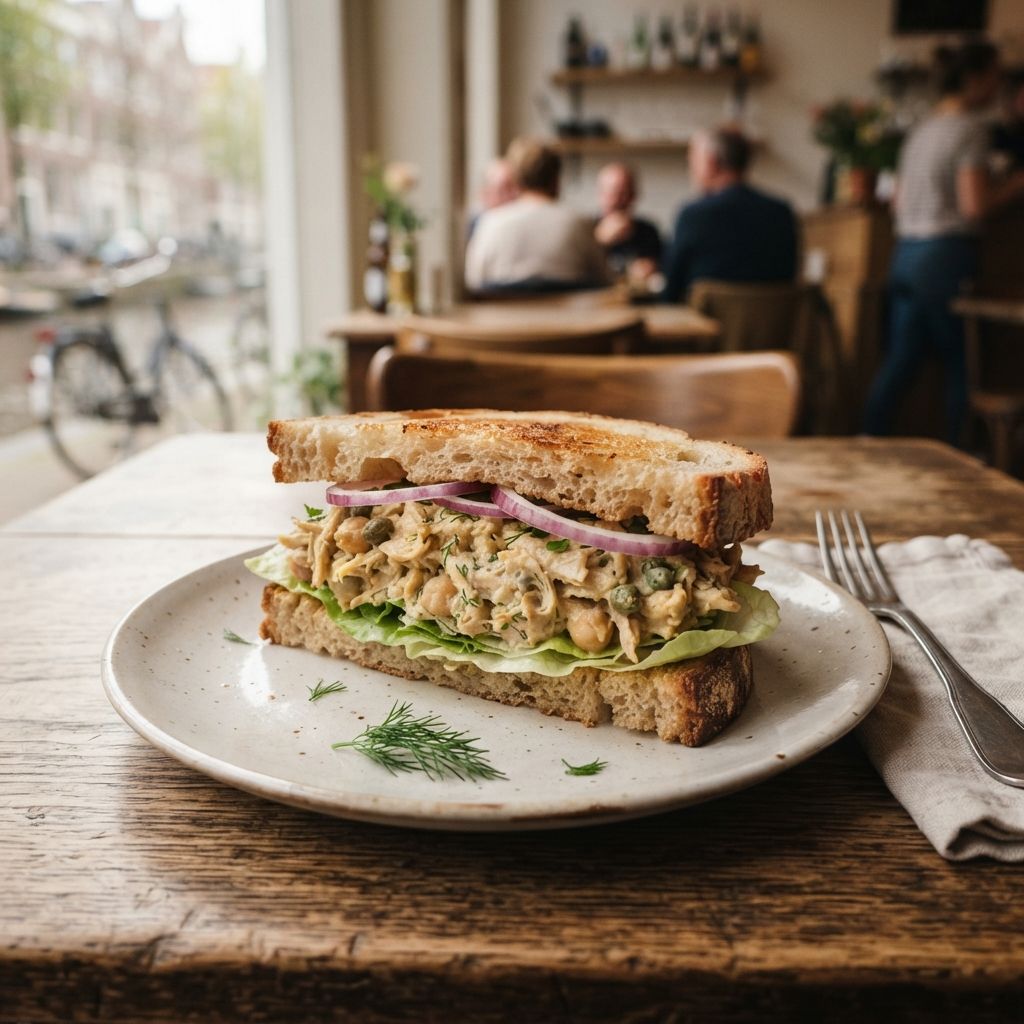 Fish Free Tuna Salad Sandwich