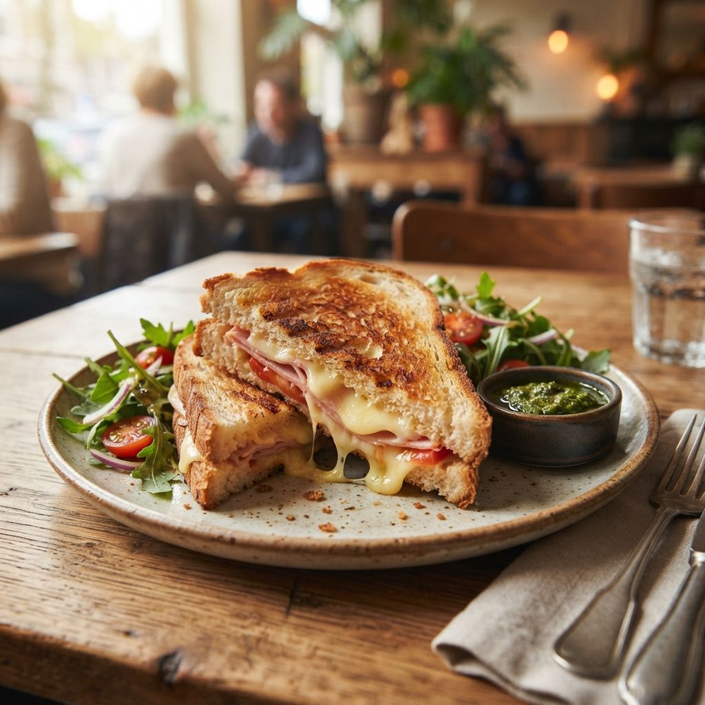 Tosti special (ask for the current special)