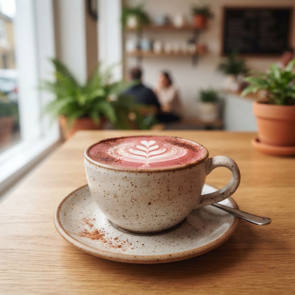 BEETROOT CACAO LATTE