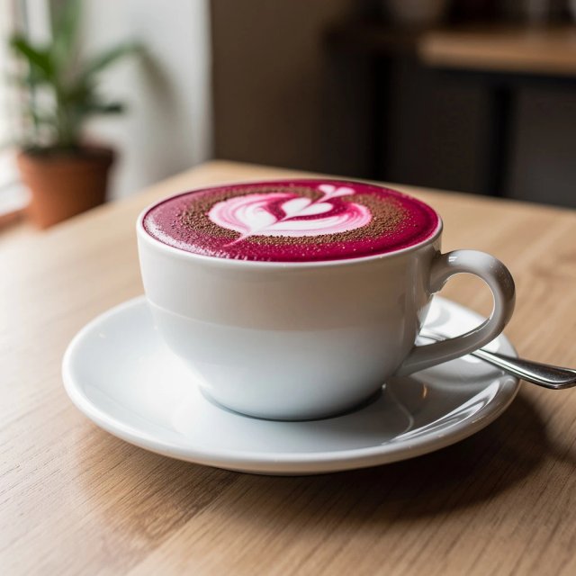 Beetroot Cacao Latte