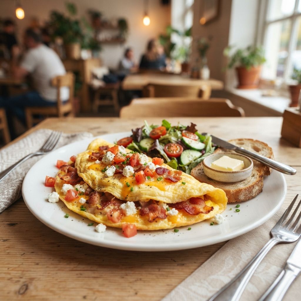Omelette Bacon