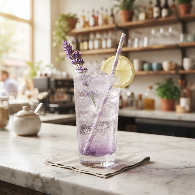 Lavender Soda