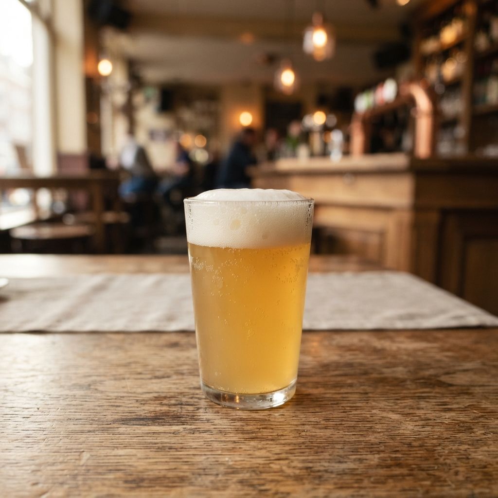 Korenwolf 4granen Wit (6%) - Vaasje